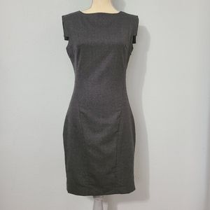 Ted Baker Gray Wool Classy Dress‎ Size 2